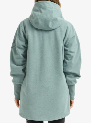 Fleece mikina dámská Didriksons Rinda Fullzip - factory blue