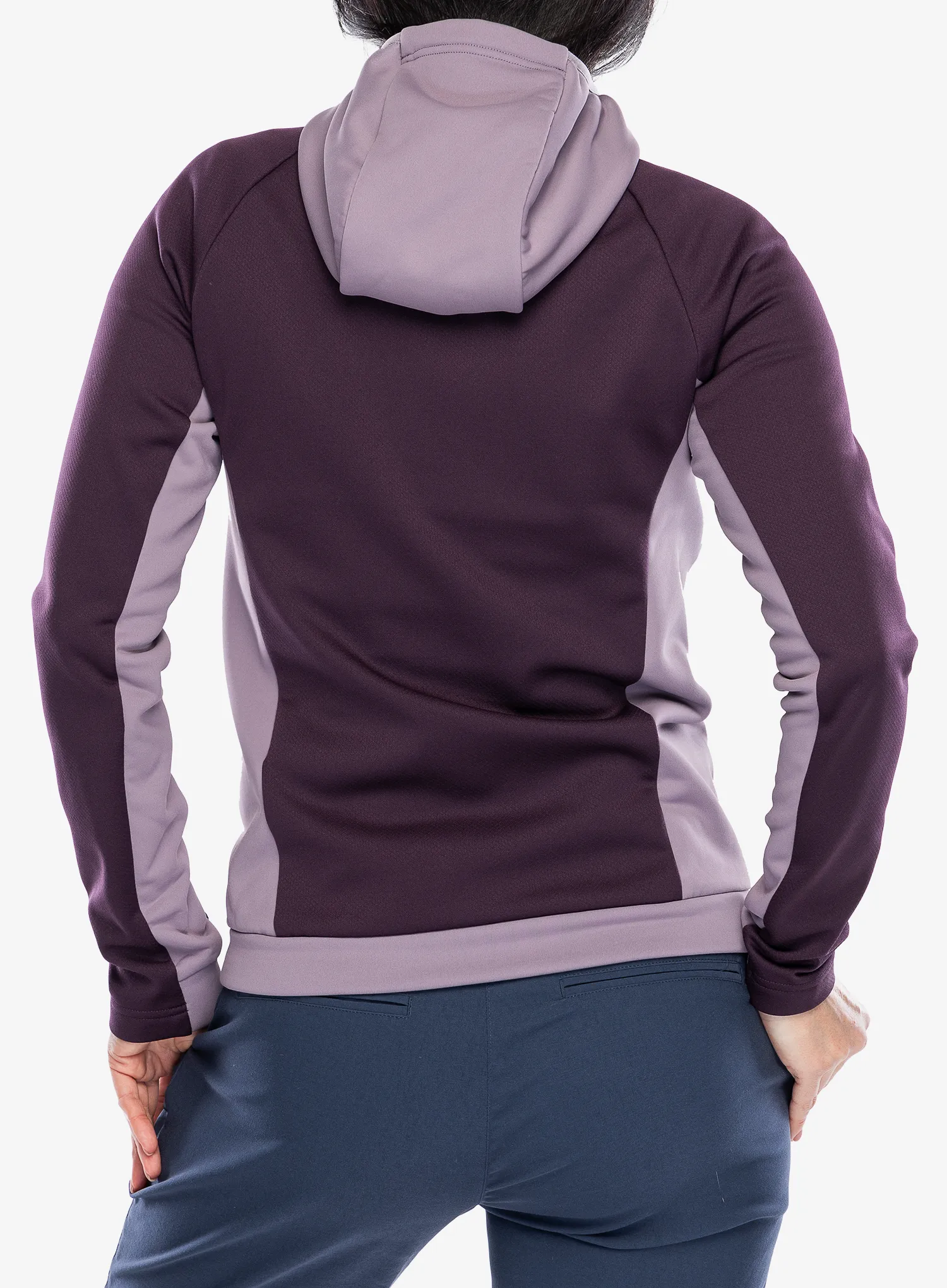 Fleece mikina dámská Jack Wolfskin Alpgrat XT Jacket - midnight plum