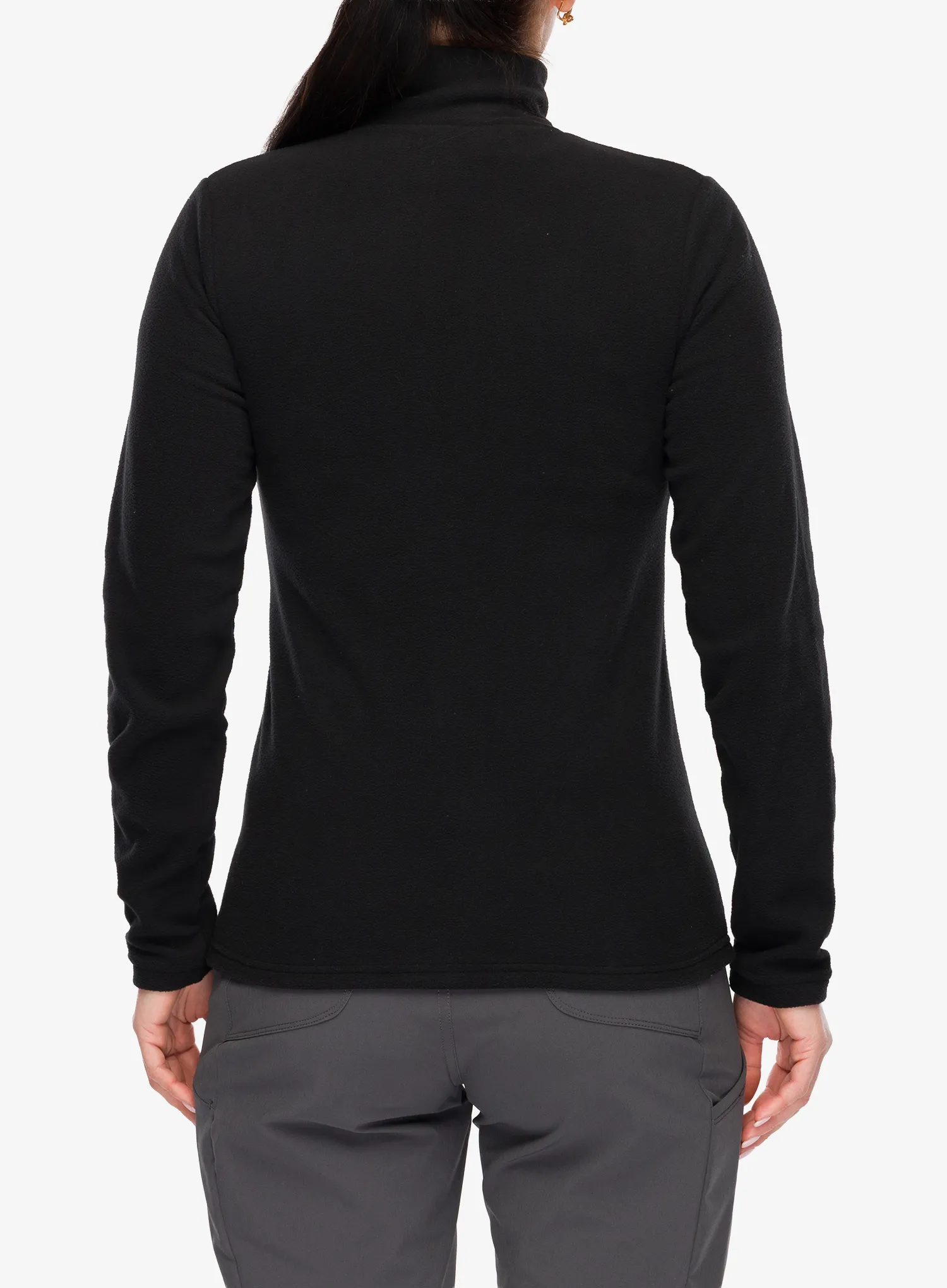Fleece mikina dámská Kari Traa Kari Full Zip Fleece - black