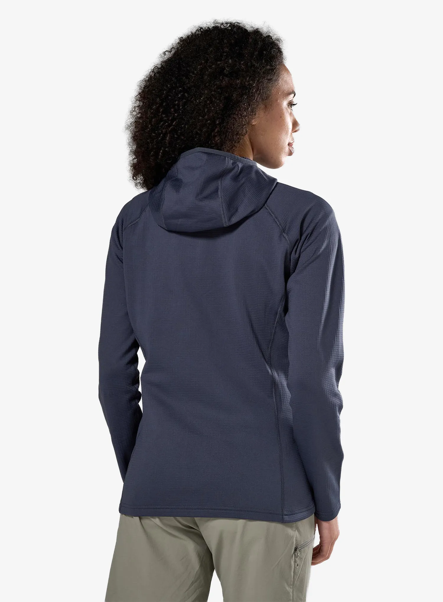 Fleece mikina dámská Montane Protium Cp Hoodie - dark sky