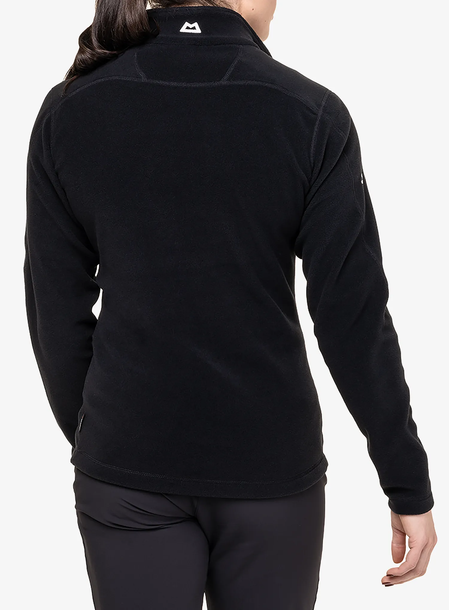 Fleece mikina dámská Mountain Equipment Micro Zip-T - black