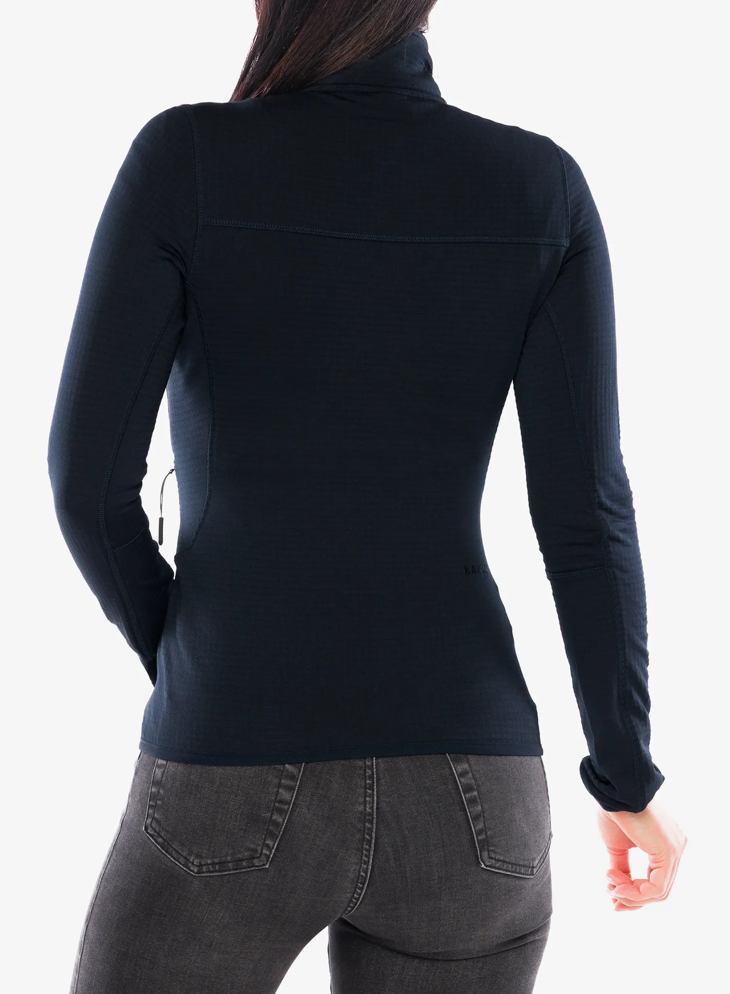 Fleece mikina dámská Oakley Canopy Full Zip Sweatshirt - blackout/blackout