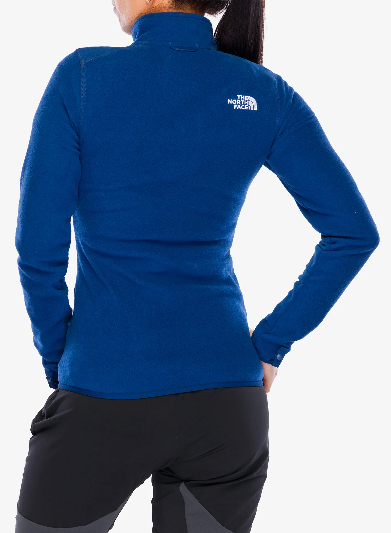 Fleece mikina dámská The North Face 100 Glacier FZ - estate blue