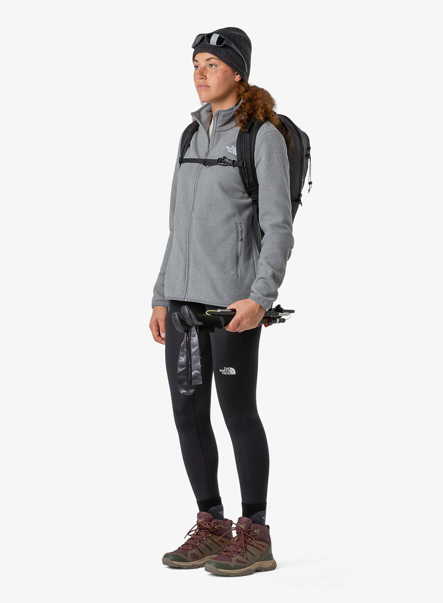 Fleece mikina dámská The North Face Glacier Fleece Jacket - tnf mid grey heather