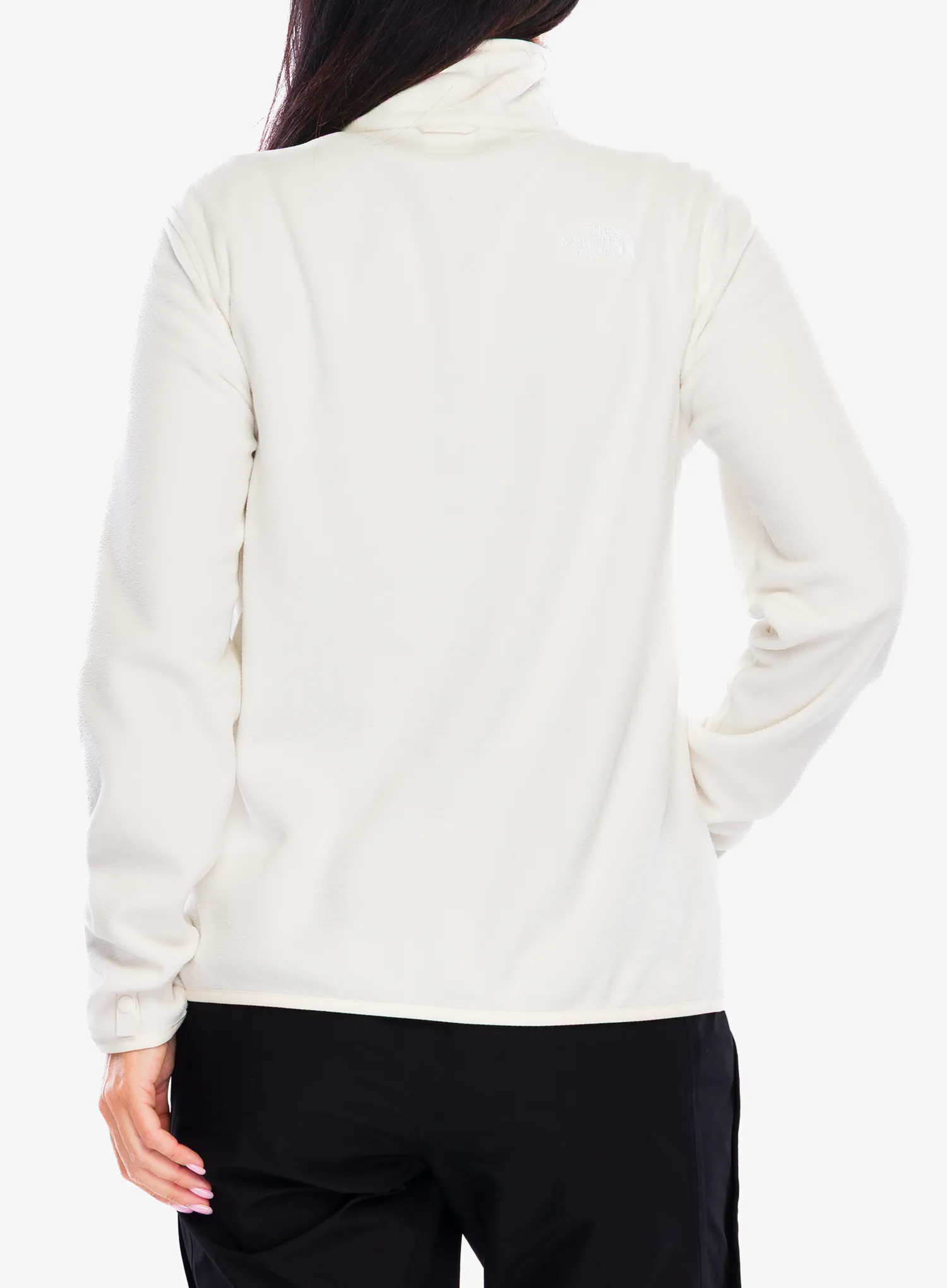 Fleece mikina dámská The North Face Glacier Fleece Jacket - white dune