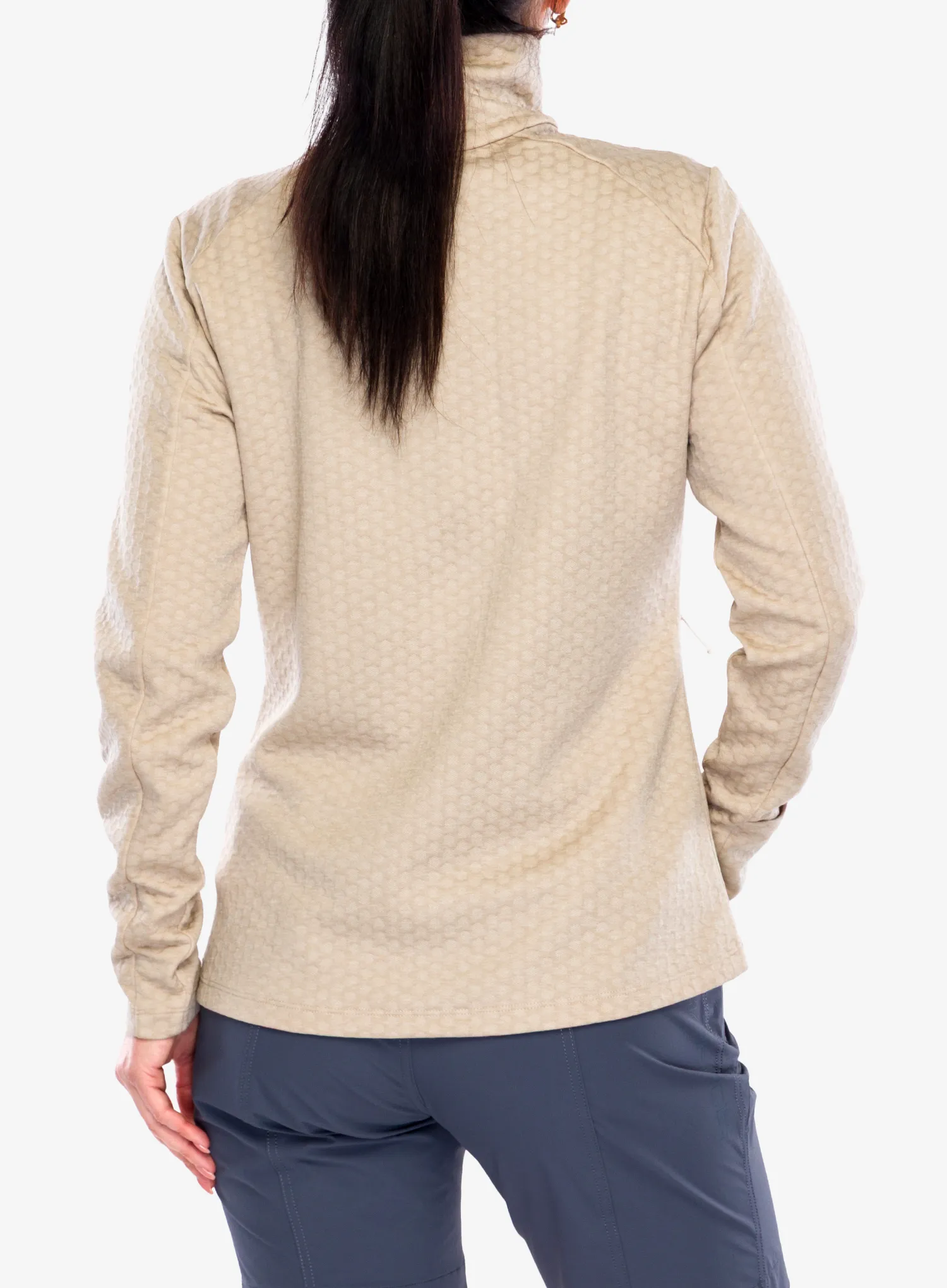 Fleece mikina dámská Vaude Skomer Hiking SC Jacket - linen