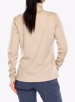 Fleece mikina dámská Vaude Skomer Hiking SC Jacket - linen