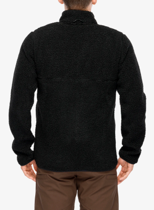 Fleece mikina Didriksons Phoenix Fullzip - black