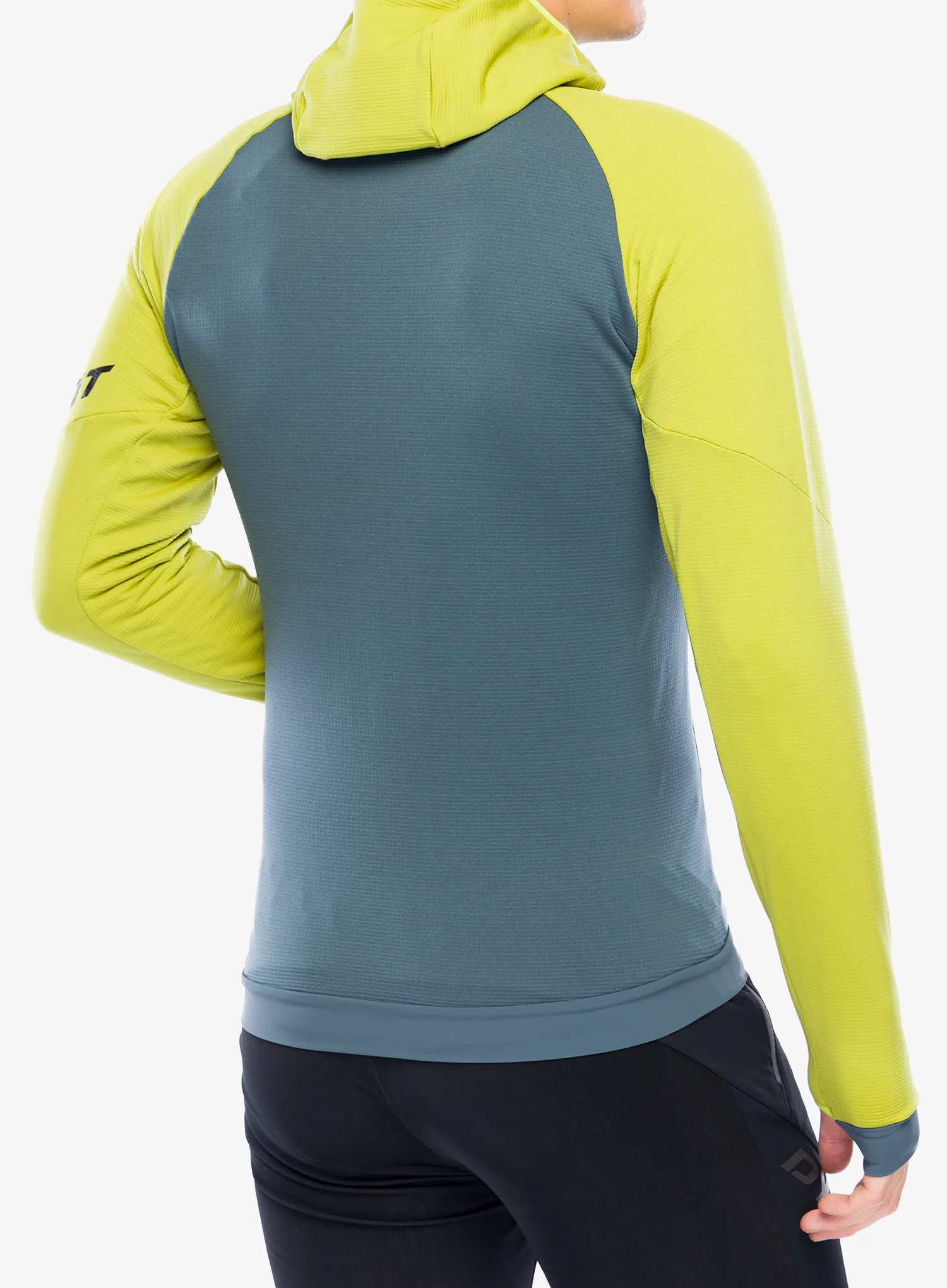 Fleece mikina Dynafit Radical Polartec Hooded Jacket - golden lime