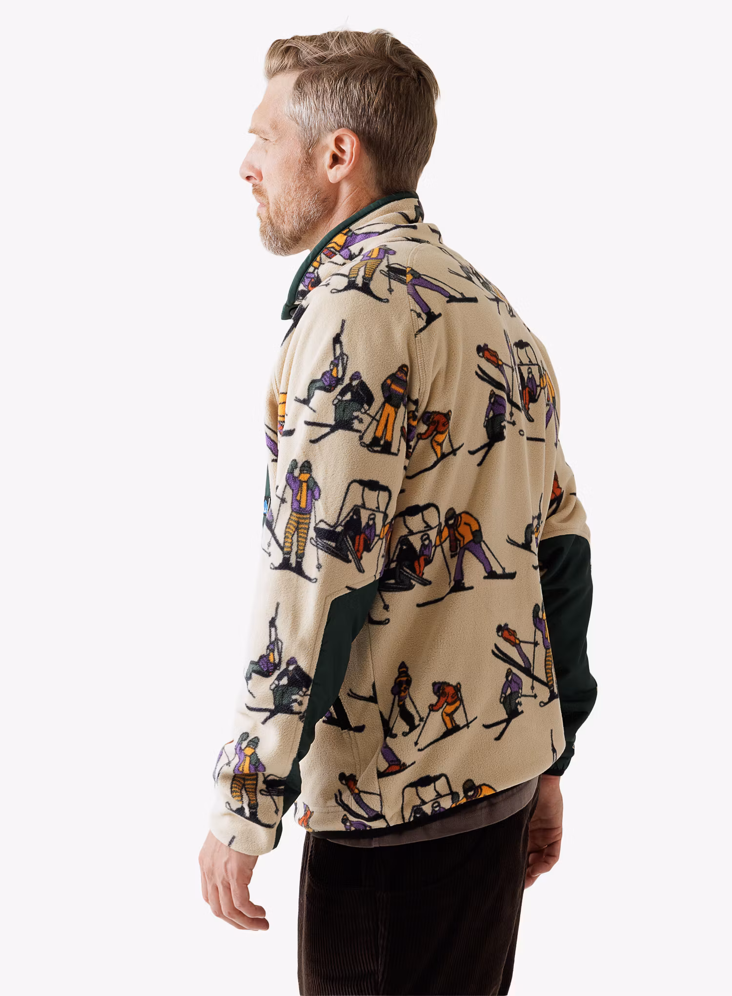 Fleece mikina Kavu Teannaway - ski ya later