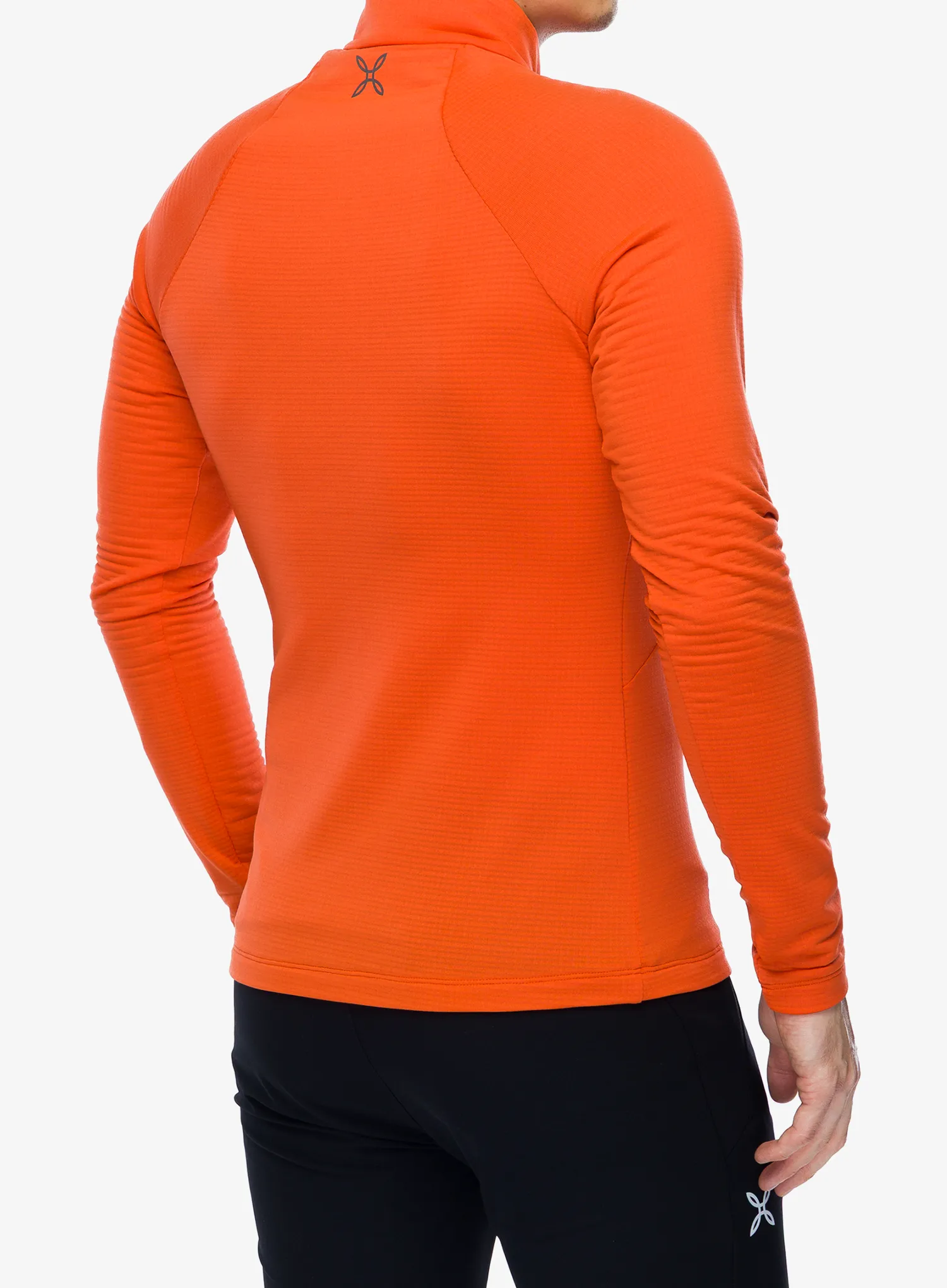 Fleece mikina Montura Peak Power Grid Polartec Anorak - orange