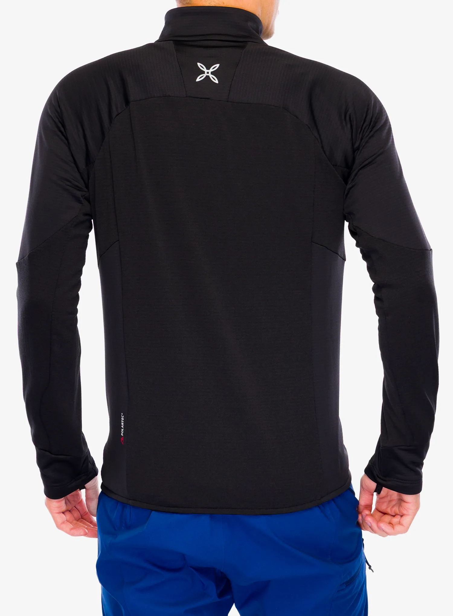 Fleece mikina Montura Rise Maglia - black