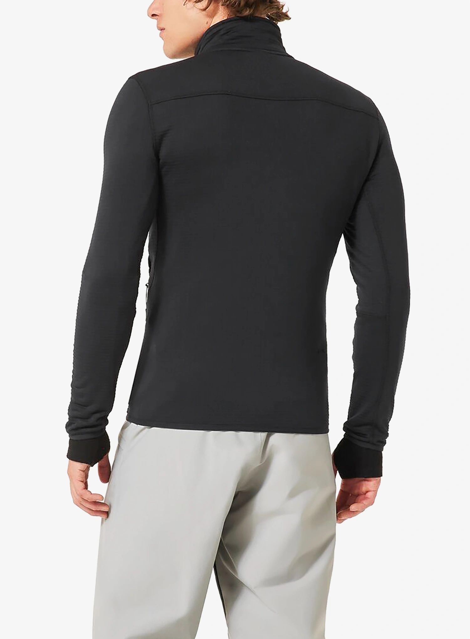 Fleece mikina Oakley Canopy Full Zip Sweatshirt - blackout