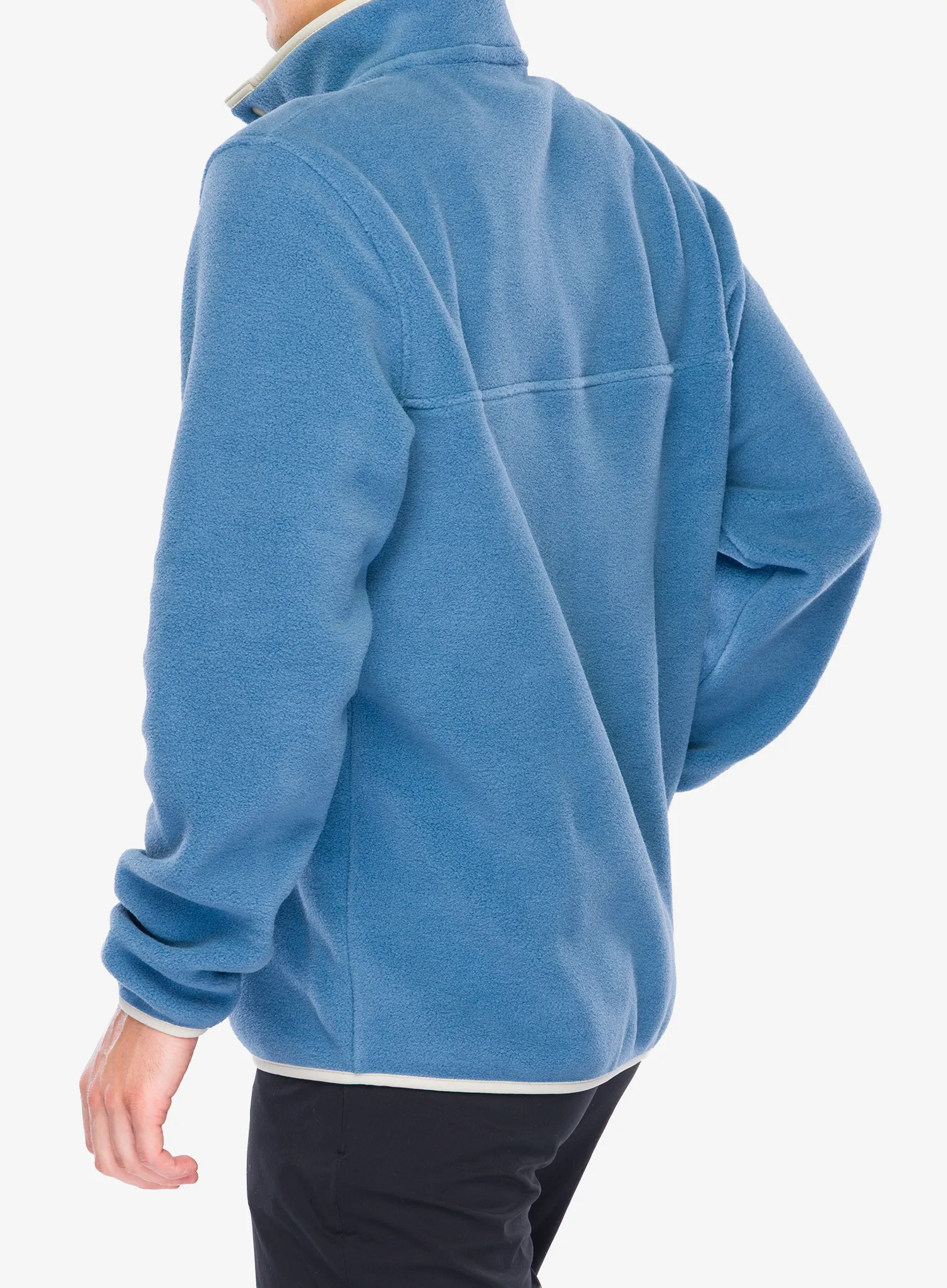 Fleece mikina Patagonia Lightweight Synch Snap-T Pullover - still blue