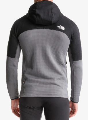 Fleece mikina The North Face Polartec Powergrid Stormgap Hoodie - pearl/black
