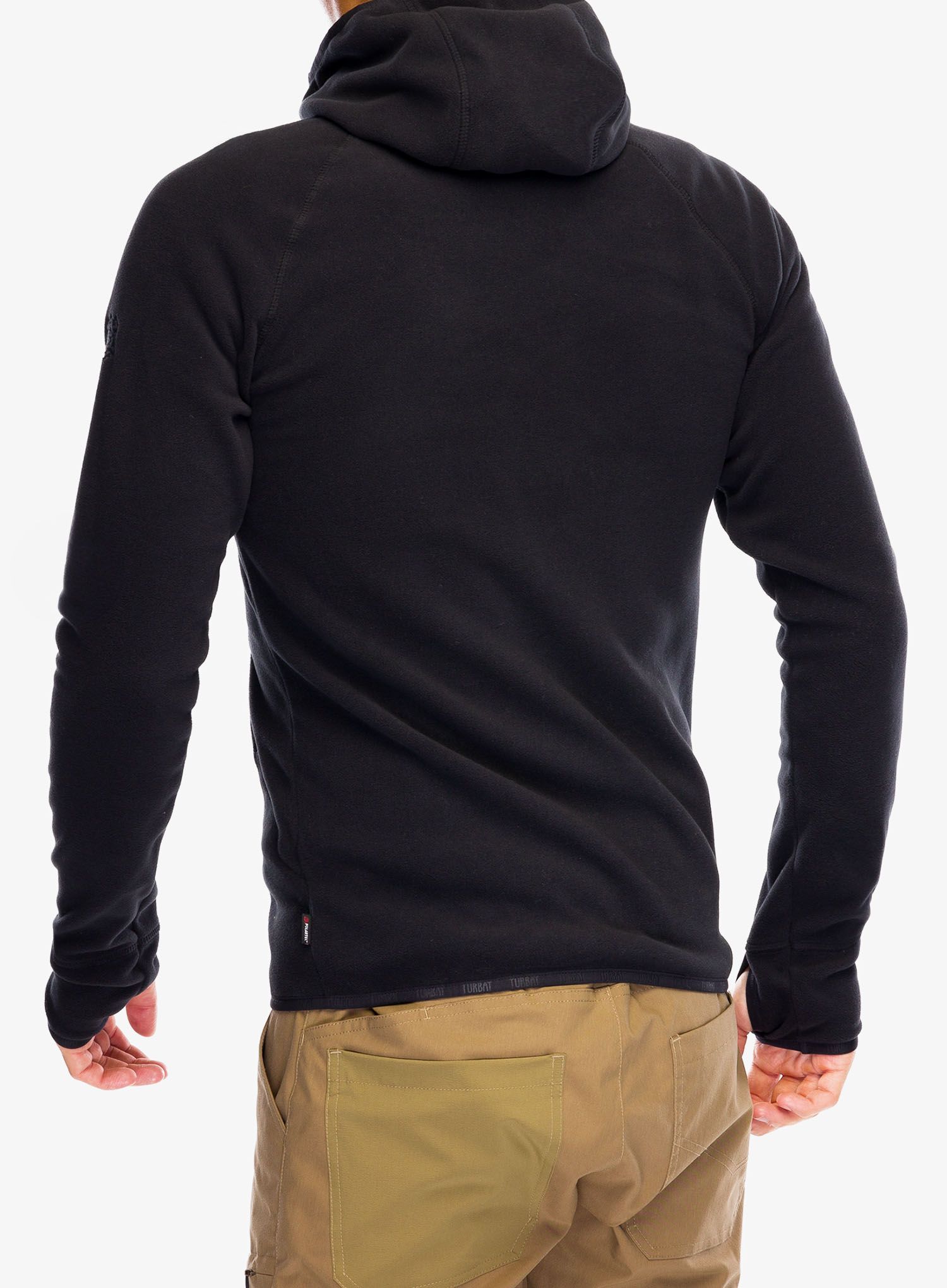 Fleece mikina Turbat Summit - black