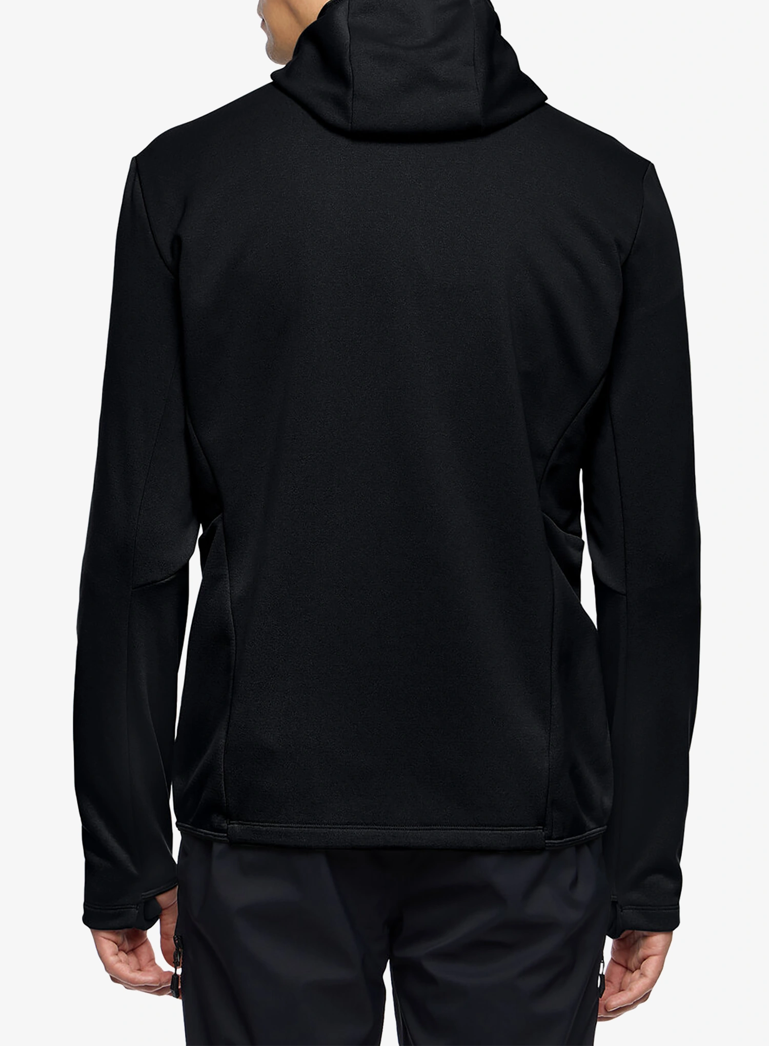 Fleece mikina Vaude Monviso Fleece Jacket III - black