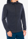 Fleece mikina Vaude Neyland Hiking Hoody - black