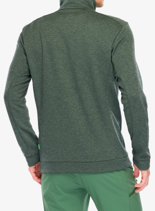 Fleece mikina Vaude Neyland Hiking SC Jacket - agave