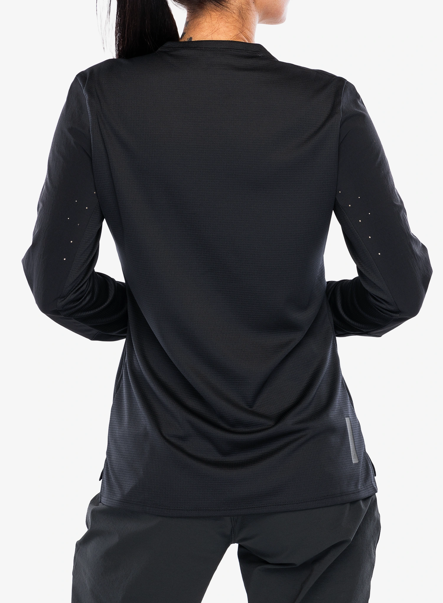 Cyklistická mikina dámská Fox Defend LS Jersey - black