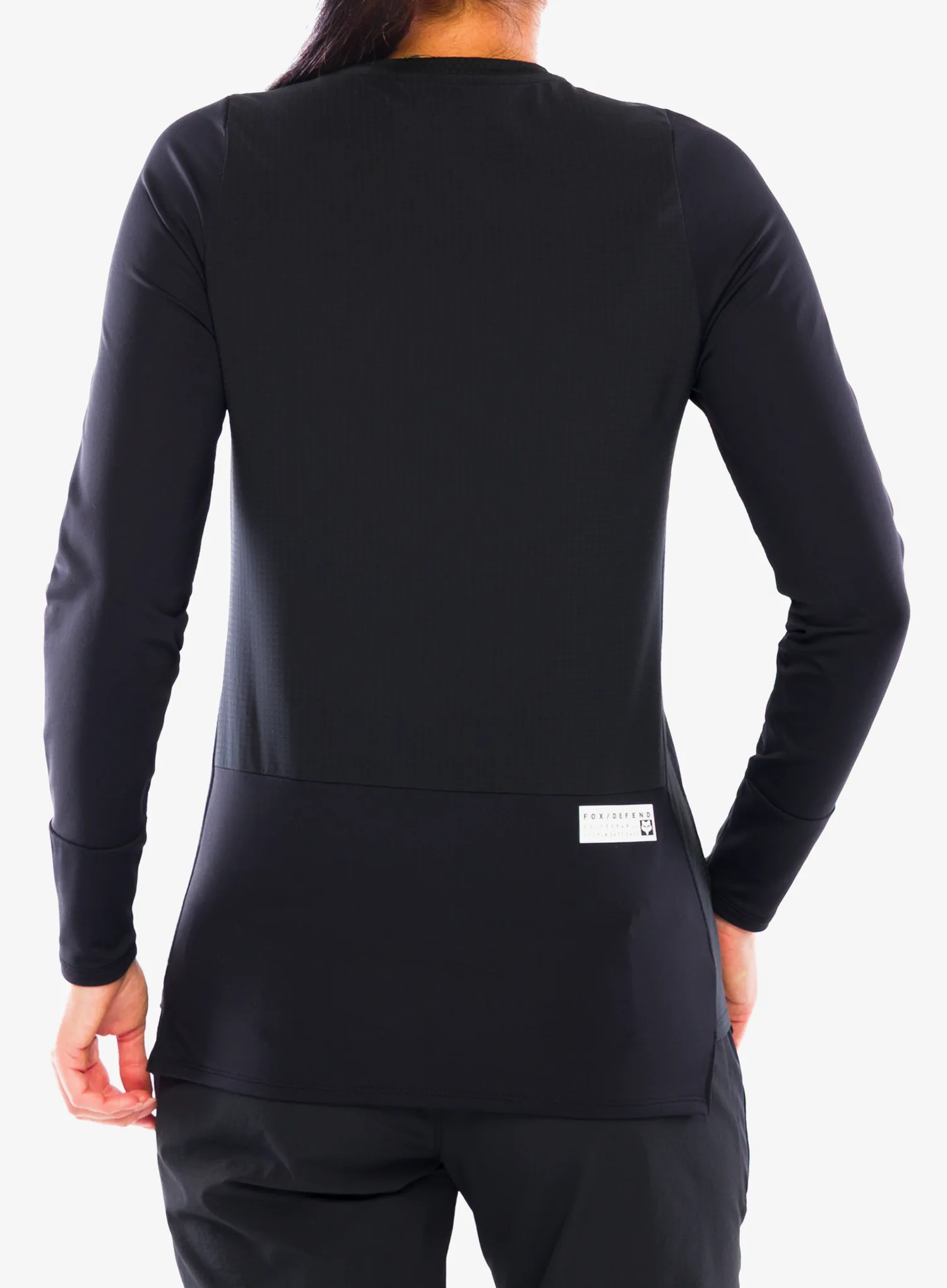Cyklistická mikina dámská Fox Defend Thermal Jersey - black