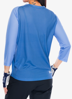 Cyklistická mikina dámská POC Motion Air 3/4 Jersey - bazzite blue