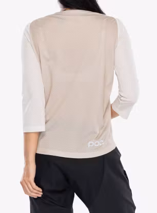 Cyklistická mikina dámská POC Motion Air 3/4 Jersey - okenite off/white