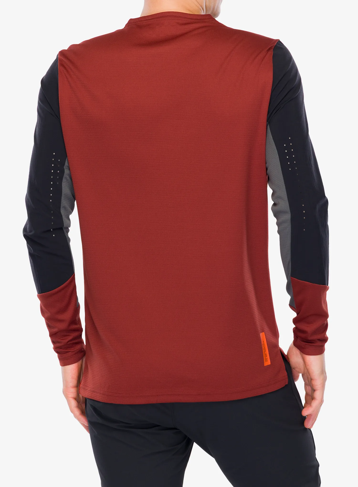 Cyklistická mikina Fox Defend LS Jersey - rust