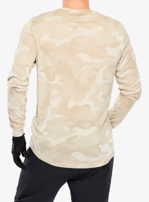 Cyklistická mikina Fox Ranger Tru Dri LS Jersey - cream