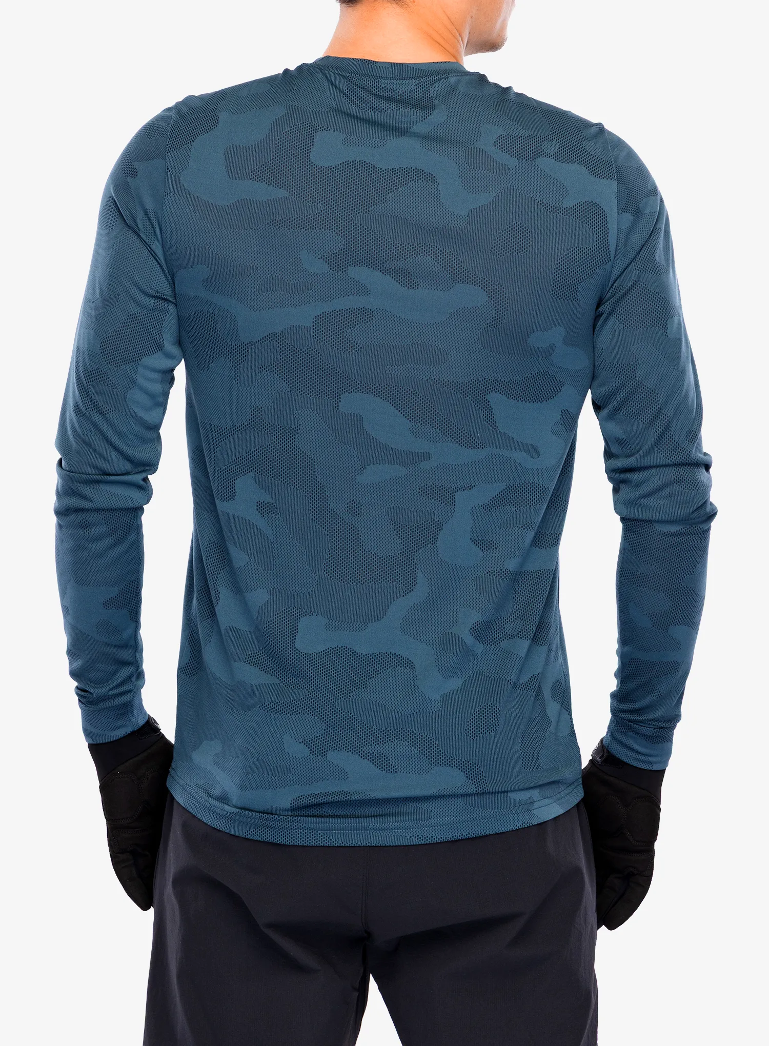 Cyklistická mikina Fox Ranger Tru Dri LS Jersey - dark vintage