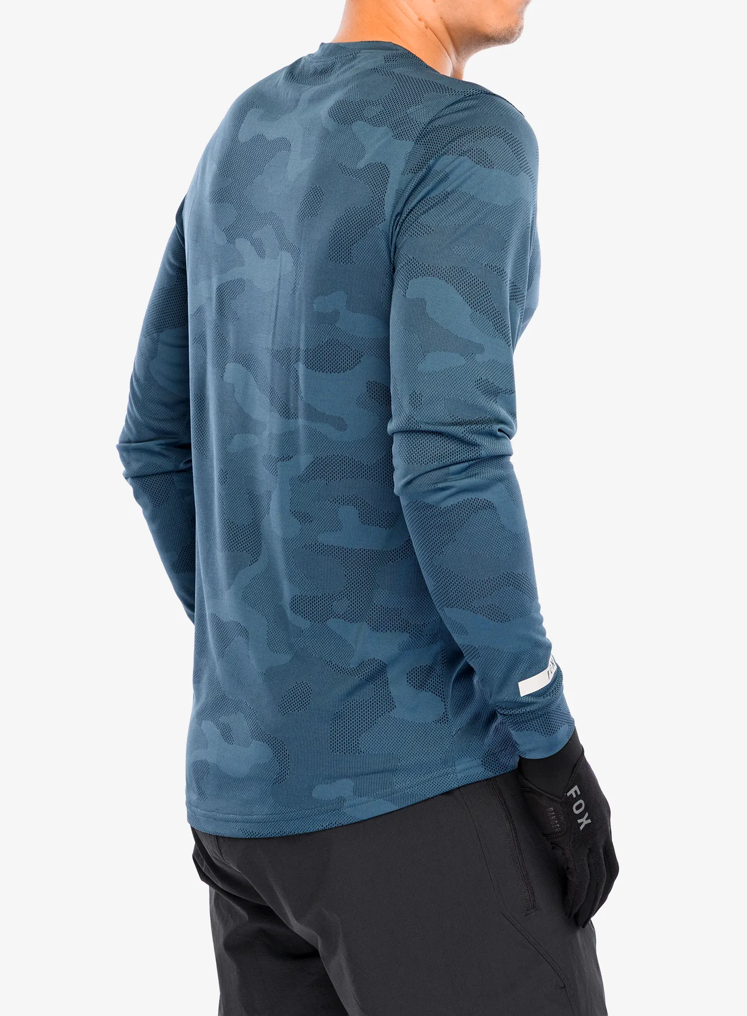 Cyklistická mikina Fox Ranger Tru Dri LS Jersey - dark vintage