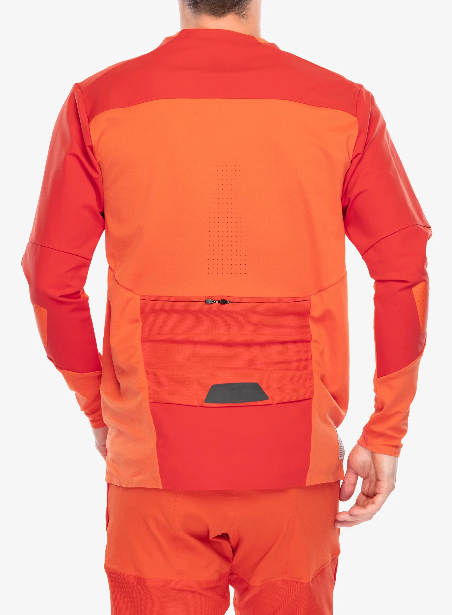 Cyklistická mikina Leatt Jersey MTB AllMtn 4.0 - glow