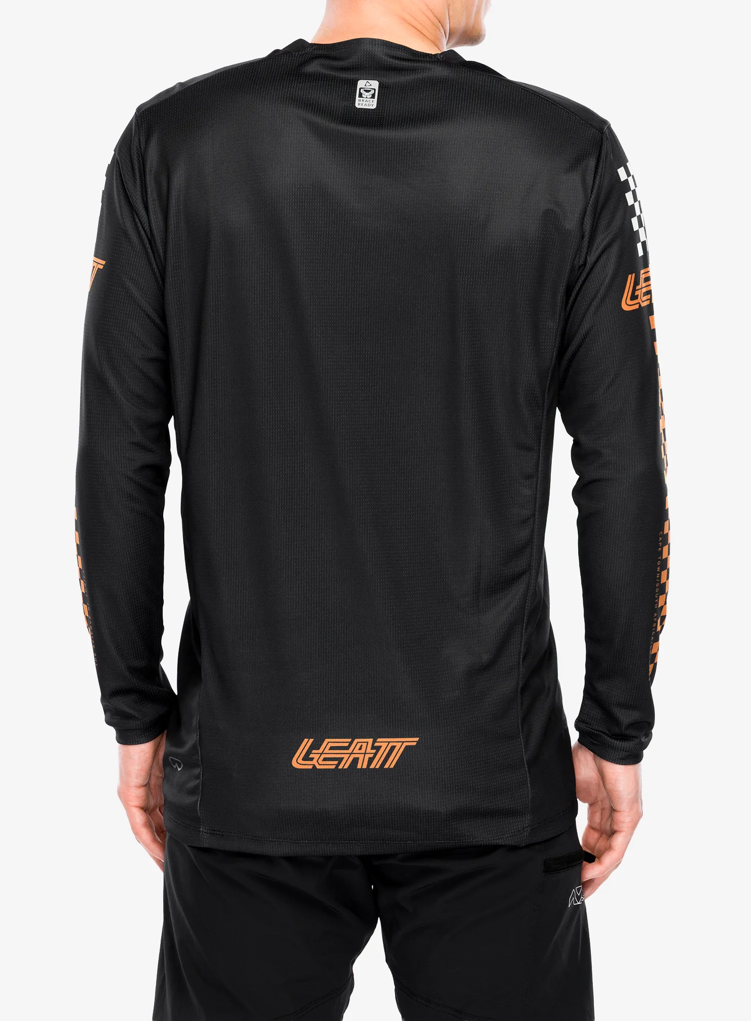 Cyklistická mikina Leatt Jersey MTB Enduro 4.0 - black