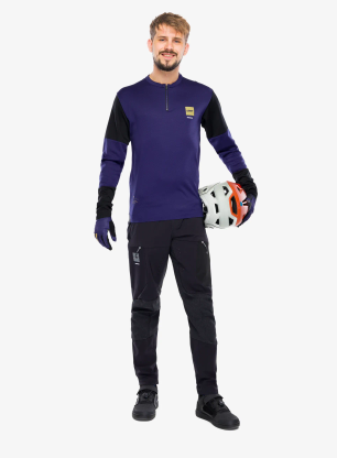 Cyklistická mikina Leatt MTB Endurance 3.0 Long Sleeve - galaxy blue