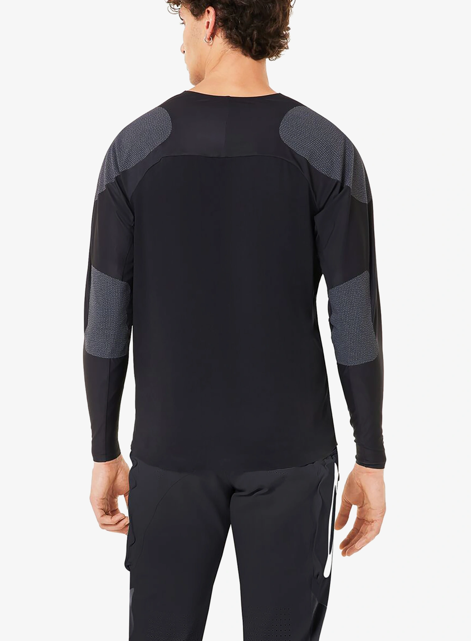 Cyklistická mikina Oakley Seeker Edge LS Jersey - blackout