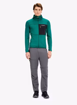 Rozepínací mikina Berghaus Ridge-Hiker Hoody - meadow green/jet black