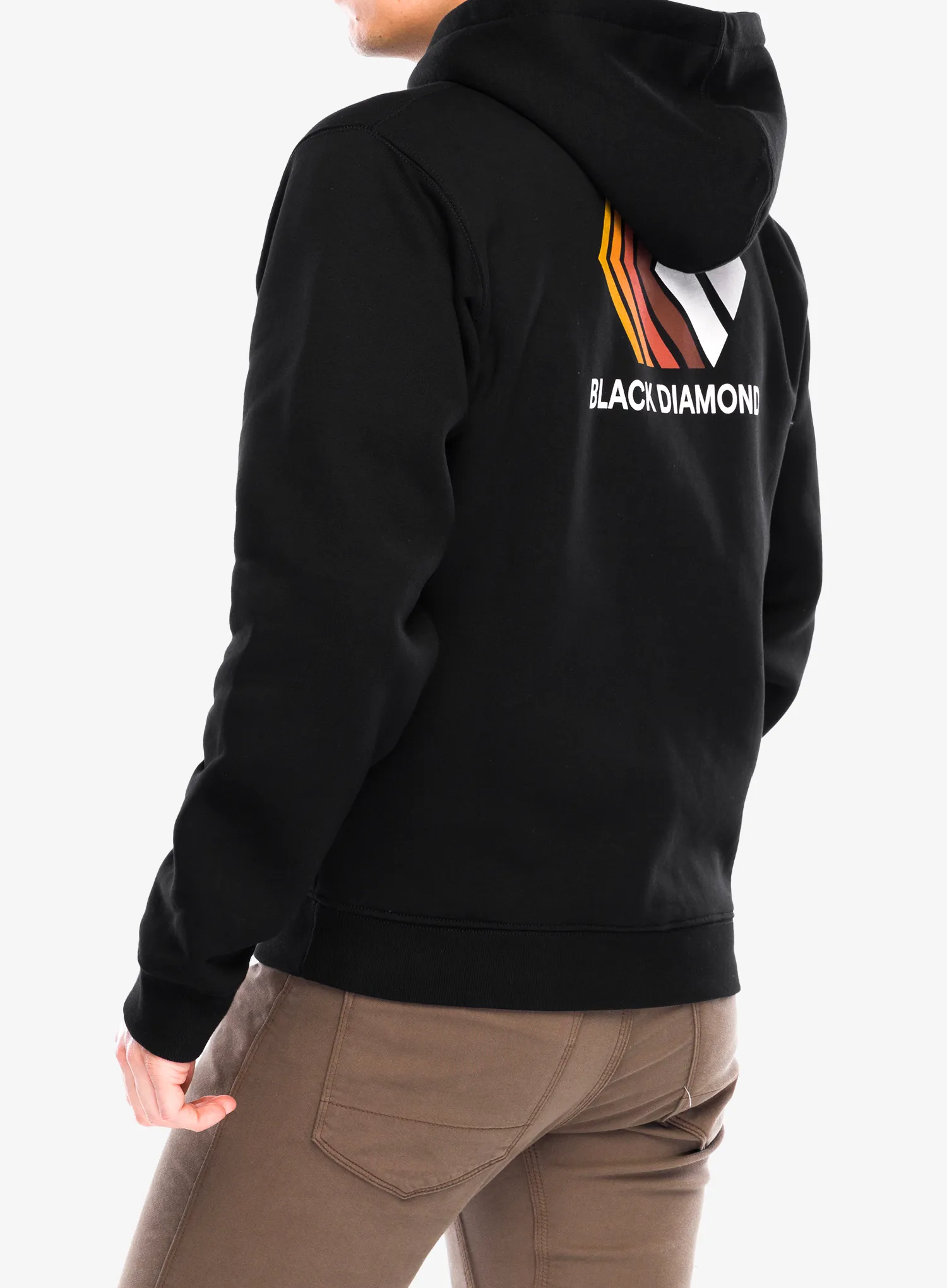 Rozepínací mikina Black Diamond Faded Full Zip Hoody - black