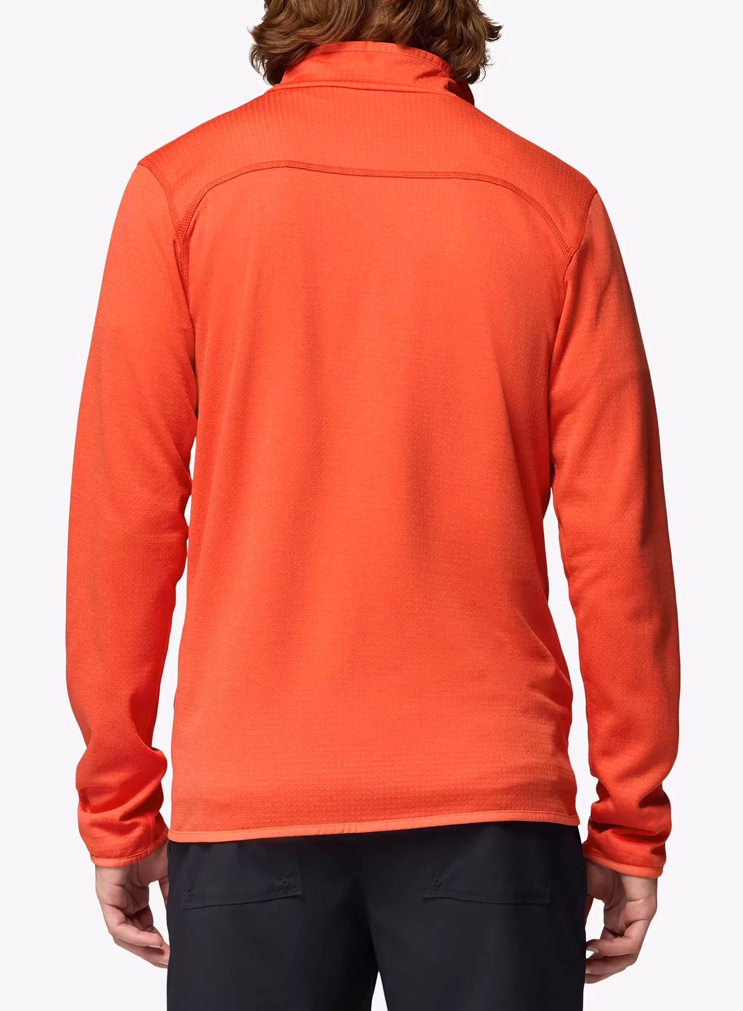 Rozepínací mikina Columbia Essential Hike Grid Fleece Full Zip - super sonic/zing