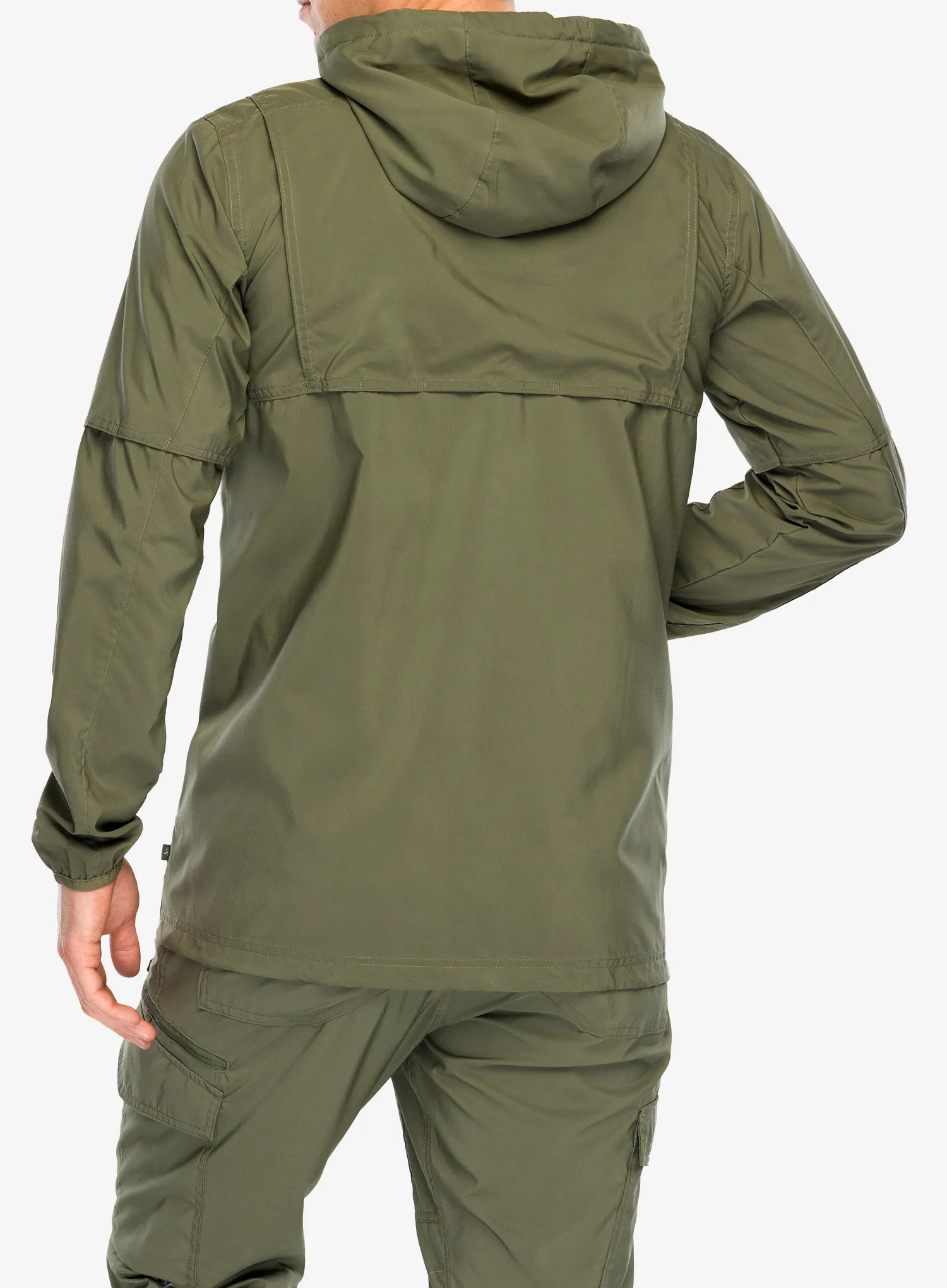Rozepínací mikina Columbia Skien Valley Hooded LS Shirt - stone green