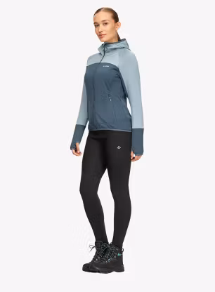 Dámská mikina na zip Alpinus UBA - dark sage green