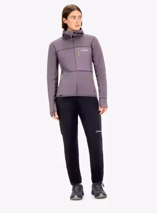 Dámská mikina na zip Berghaus Ridge-Hiker Hoody - purple planet