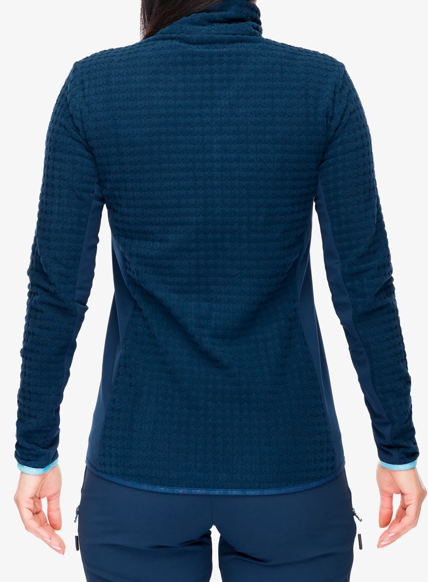 Dámská mikina na zip CMP Luneksja - blue ink