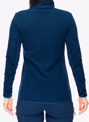 Dámská mikina na zip CMP Luneksja - blue ink