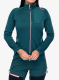 Dámská mikina na zip CMP Zyphera - trek green