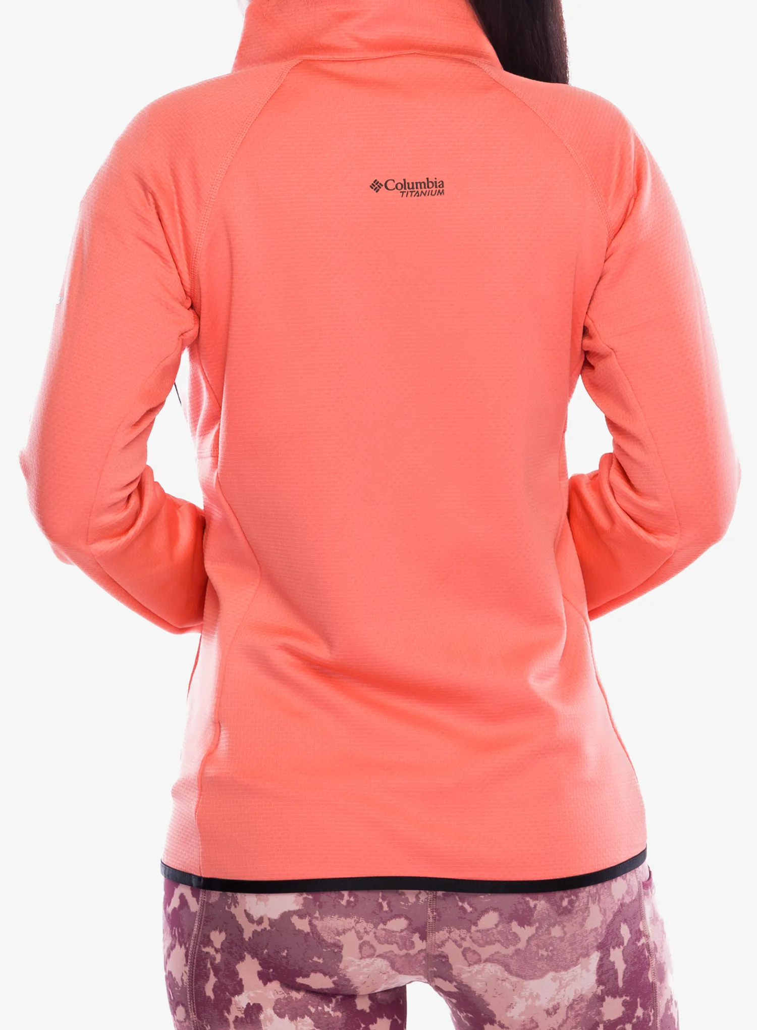 Dámská mikina na zip Columbia Triple Canyon Grid Fleece Full Zip - alpenglow