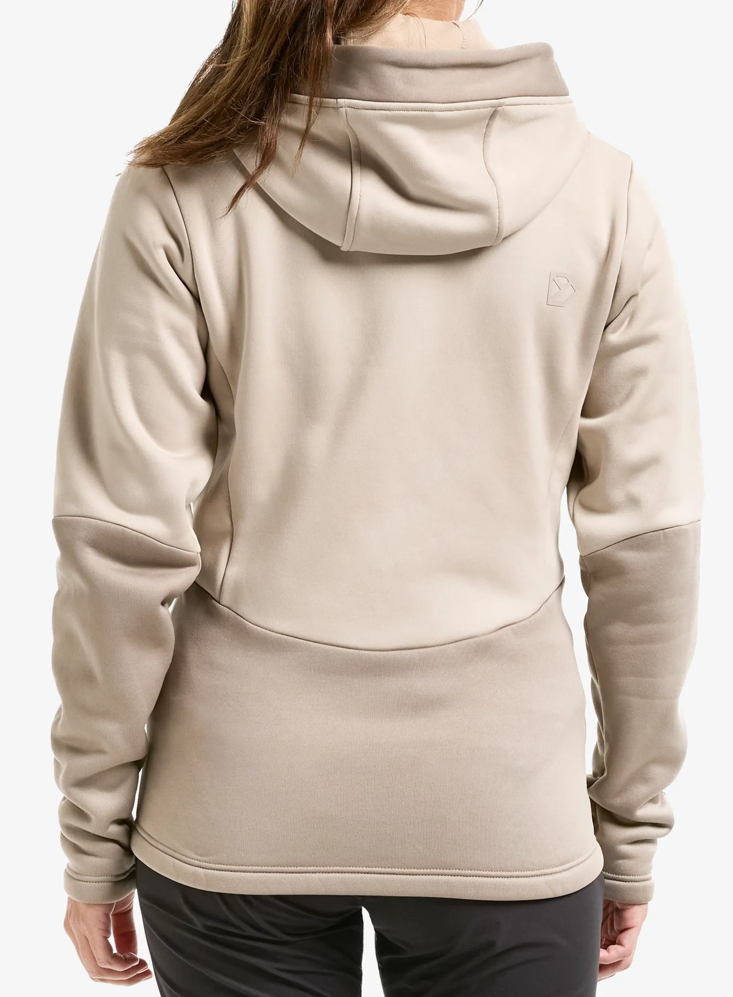 Dámská mikina na zip Didriksons Anneli Fullzip 3 - beach beige