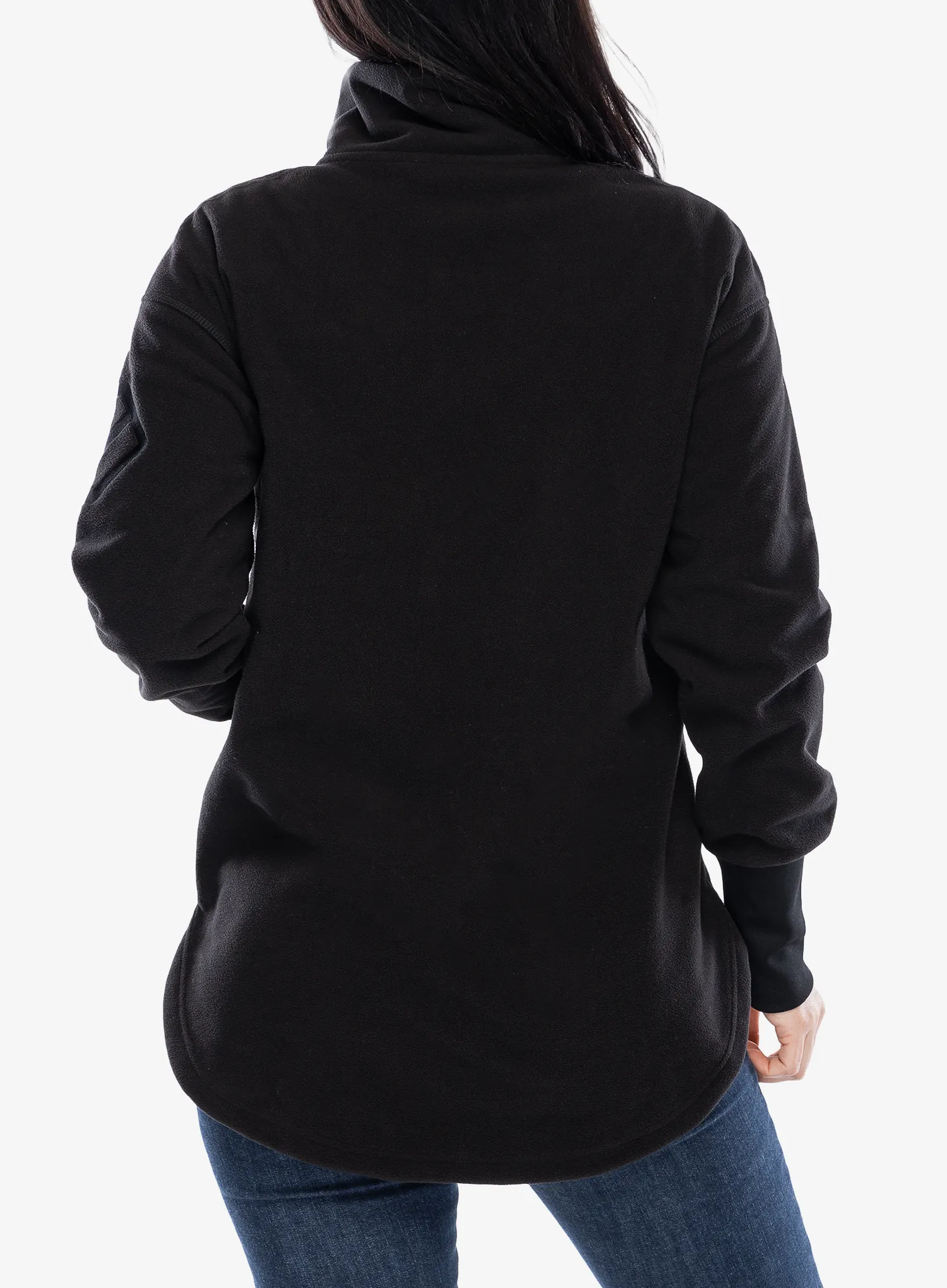 Dámská mikina na zip Didriksons Ronja Fullzip - black