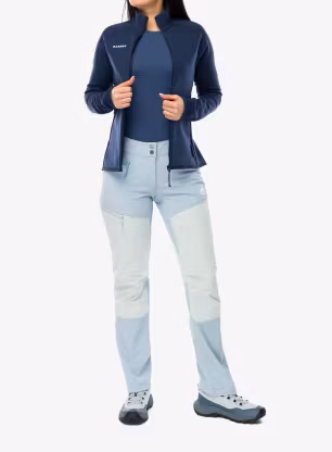 Dámská mikina na zip Mammut Aconcagua ML Jkt - marine