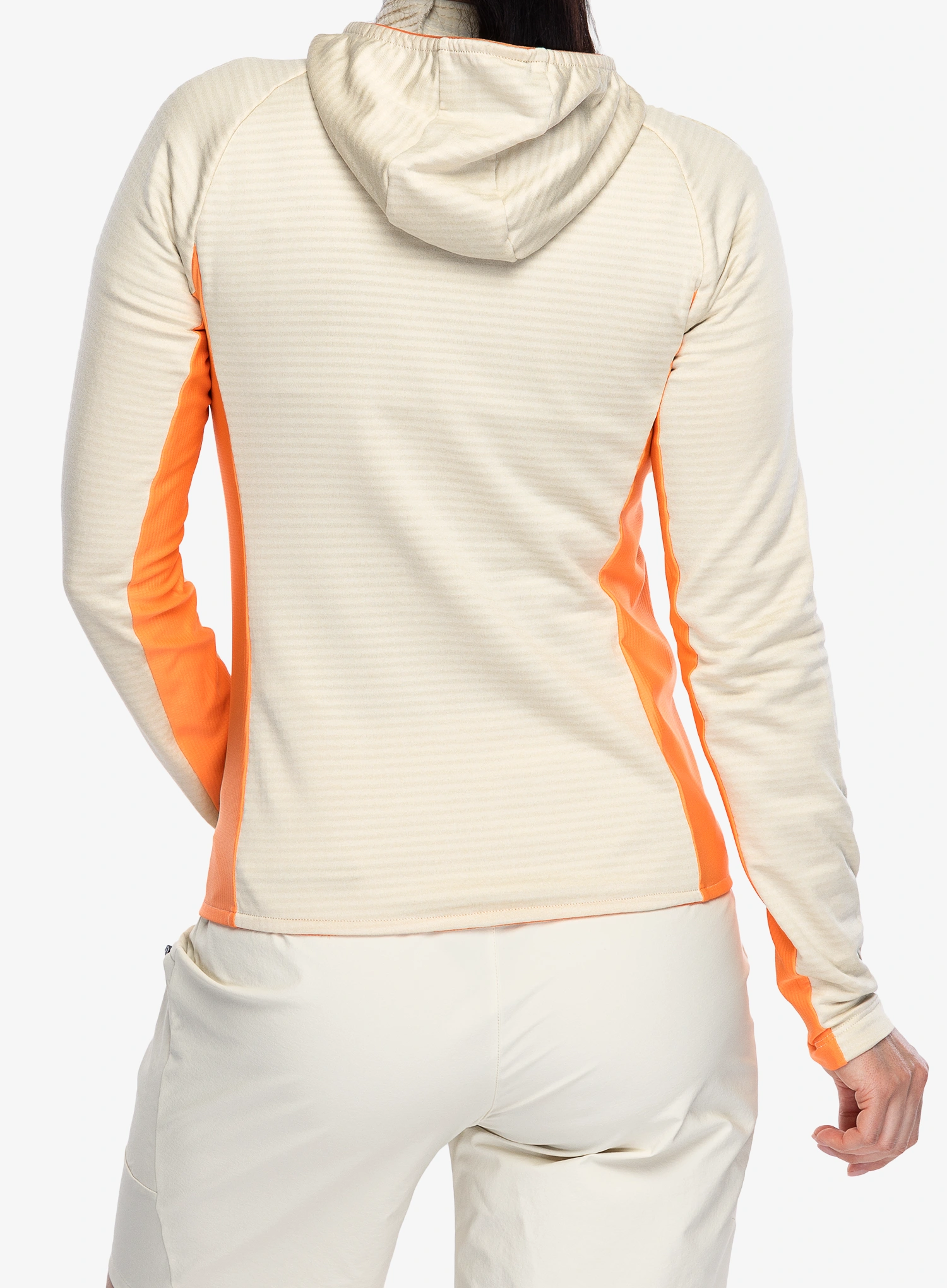 Dámská mikina na zip Montura Dolomiti Hooded Maglia - shell/melon