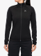 Dámská mikina na zip Montura Fadis Grid Maglia - black